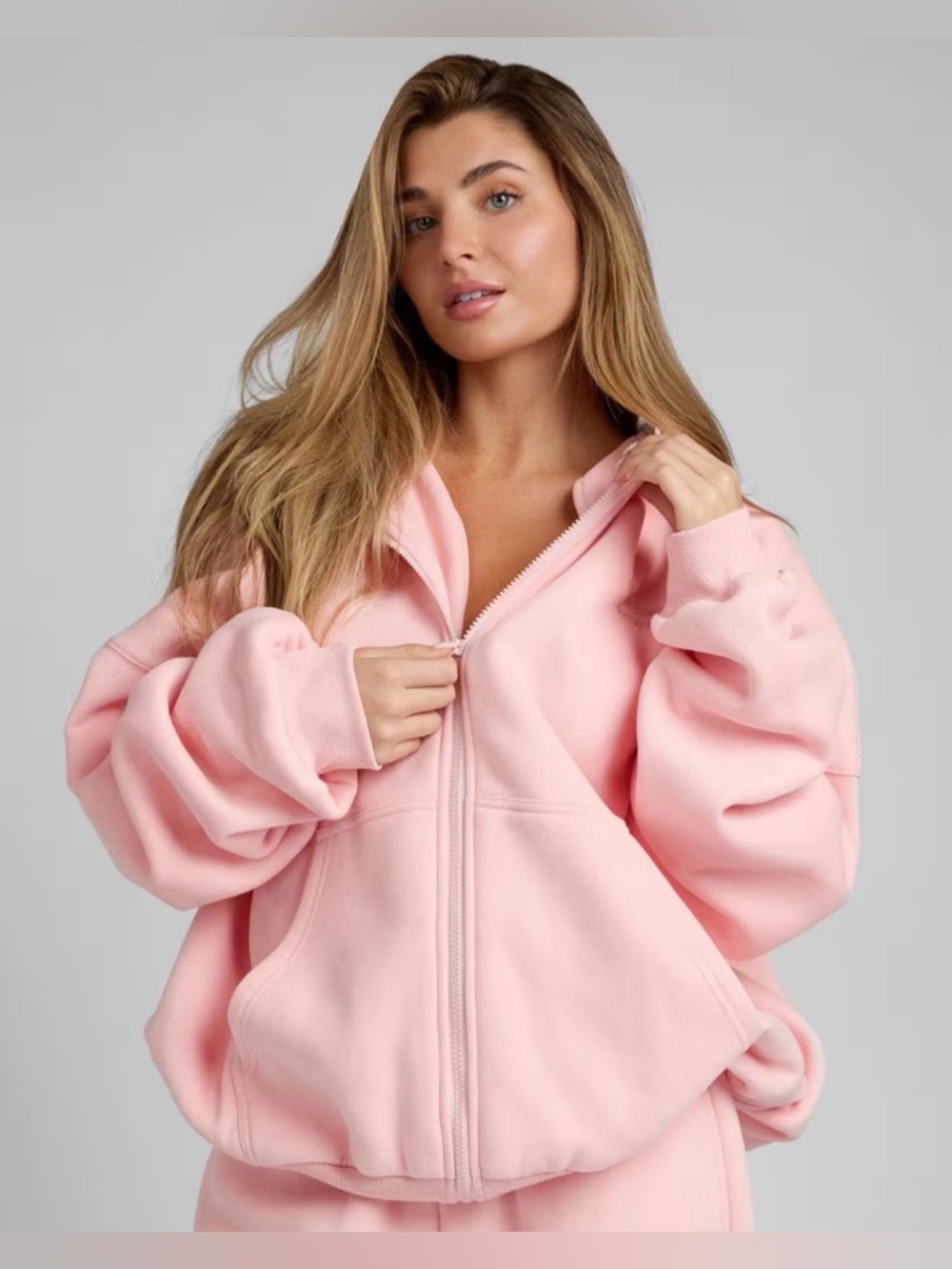 NWT $125 Comfrt Bubblegum Pastel Zip Size Small